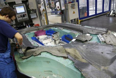 宝马莱比锡工厂所能加工的碳纤维增强复合材料部件的尺寸等级是泣它